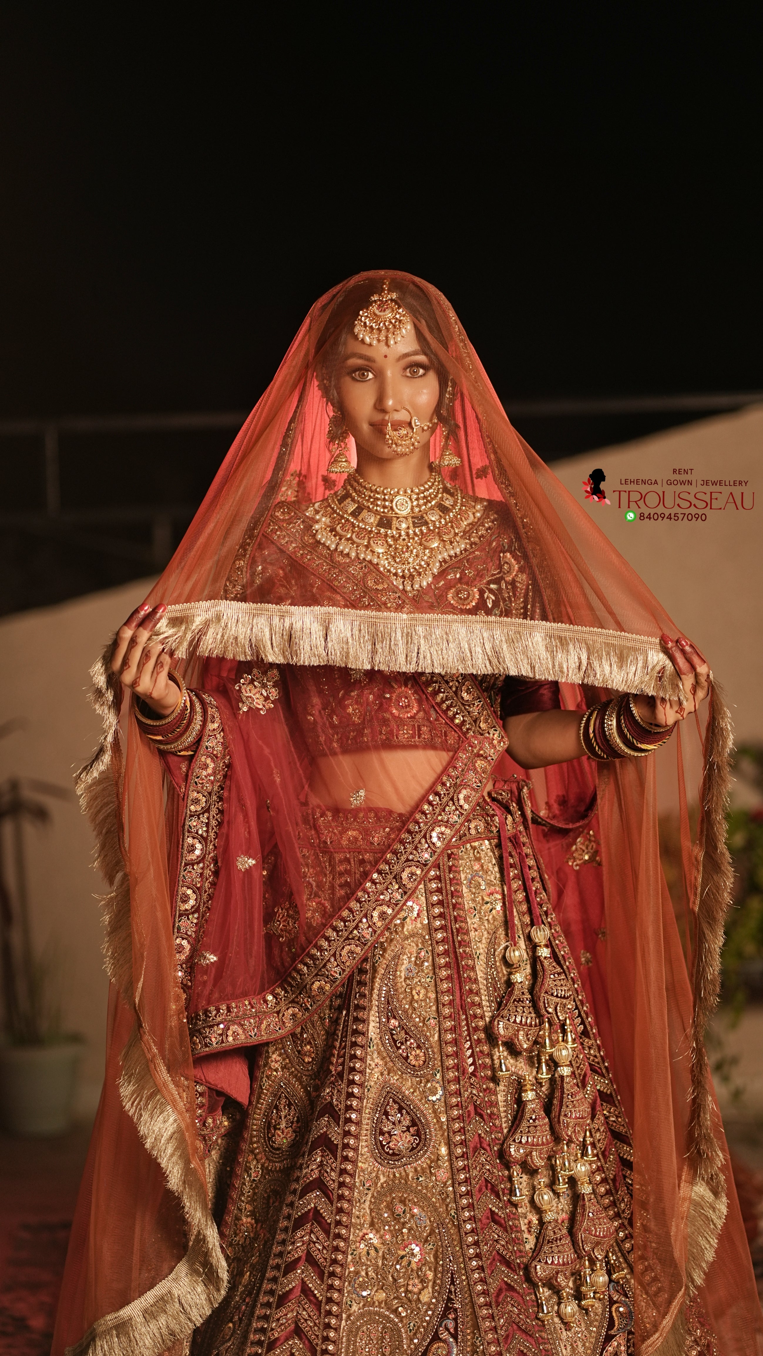 Bridal Lehenga - Red
