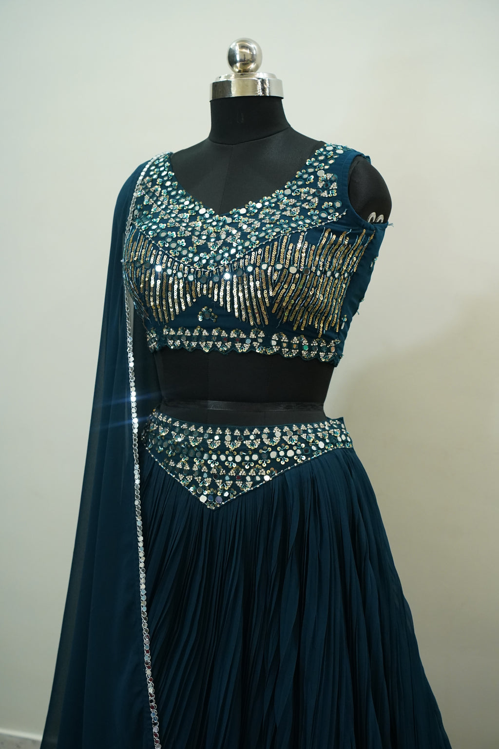 Lehenga - Blue
