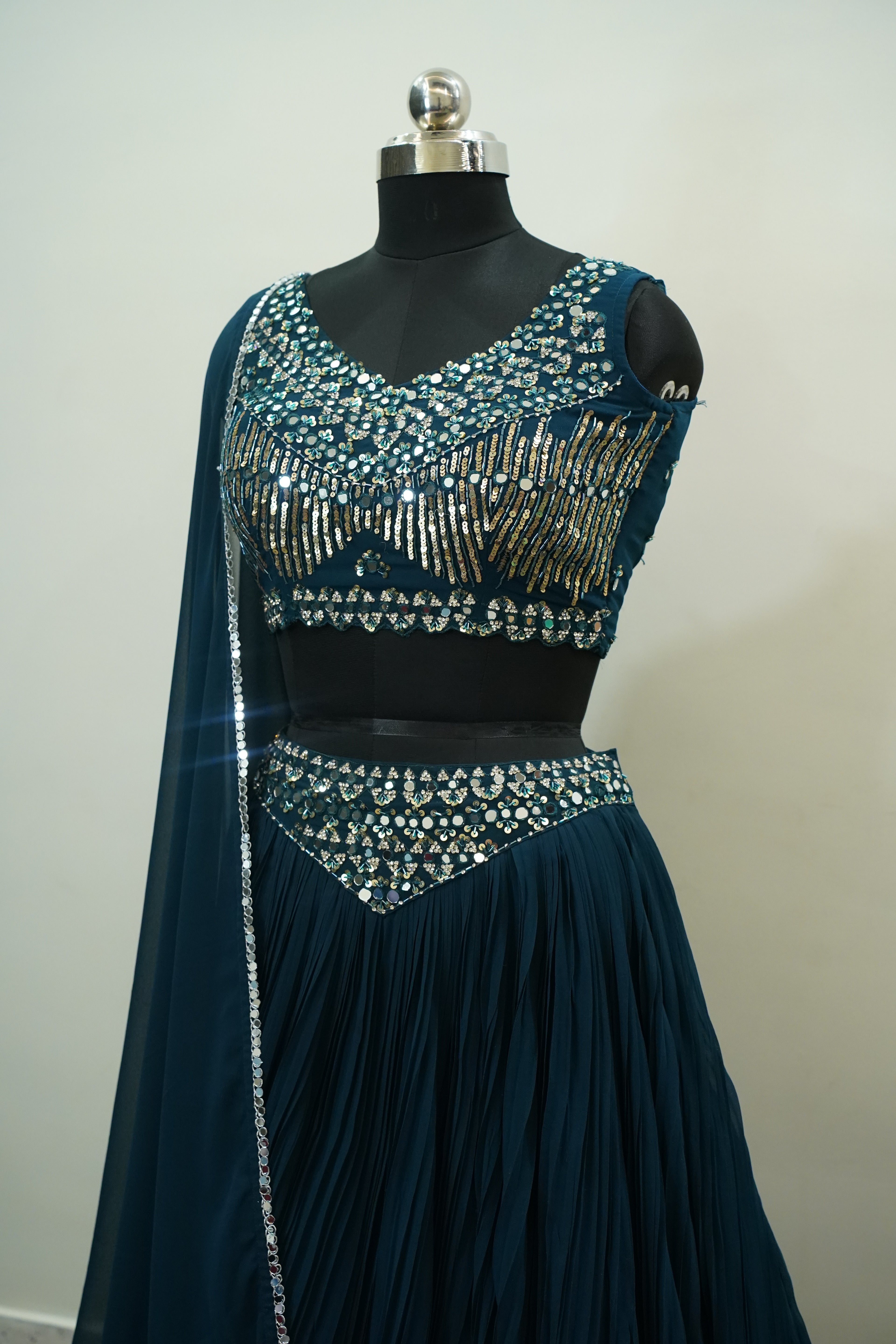 Lehenga - Blue