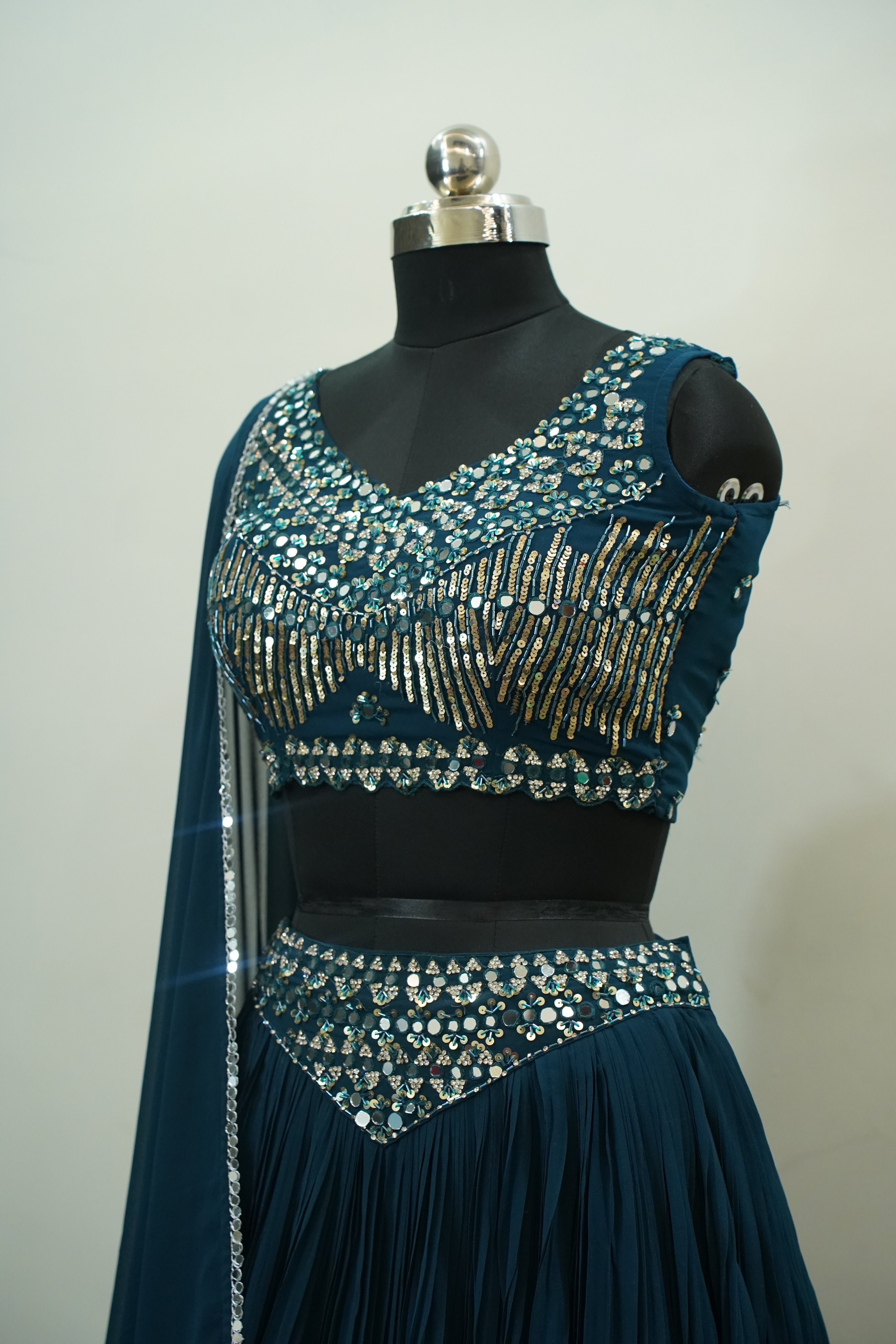 Lehenga - Blue